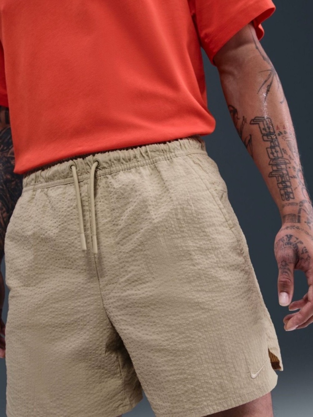 NWT! Nike Men's Dri-FIT Unlimited 5"
Seersucker Shorts